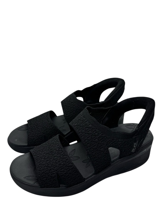 Skechers Shoes - Skechers Slip-ins_Pier Lite Flex Washable Sandals in Black Size 8